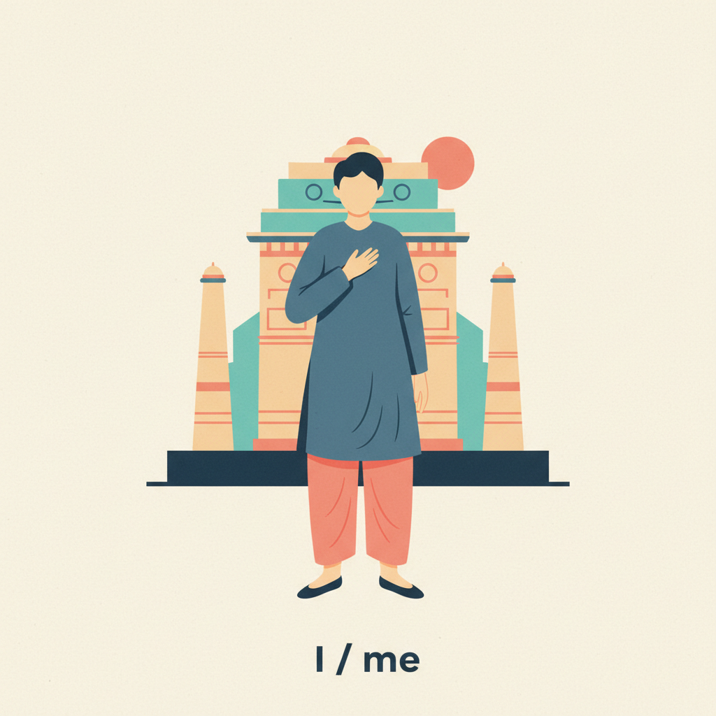 I / me